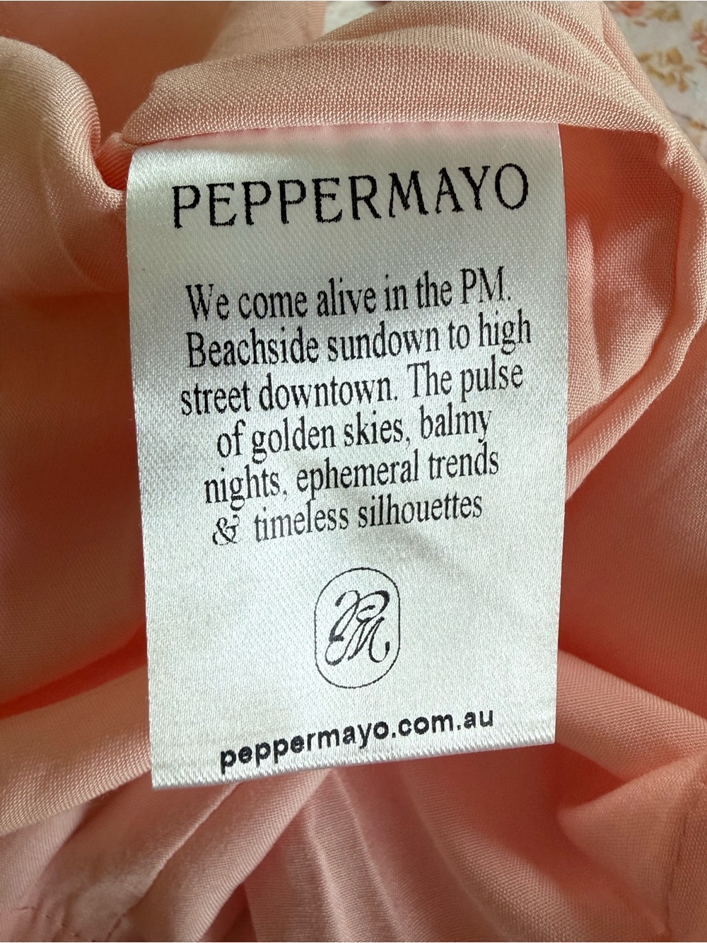 Peppermayo Britney Maxi Dress - Pink Ditsy Floral NWT - Picture 13 of 14